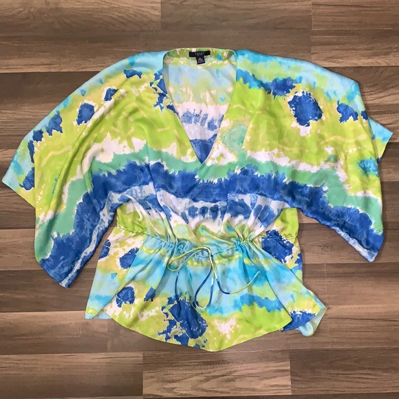 Chaps Tops - Chaps short sleeve blouse